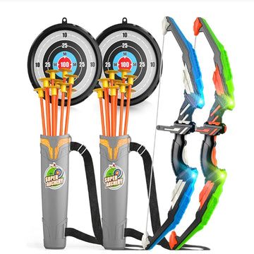 Kids' LED Bow and Suction Arrow